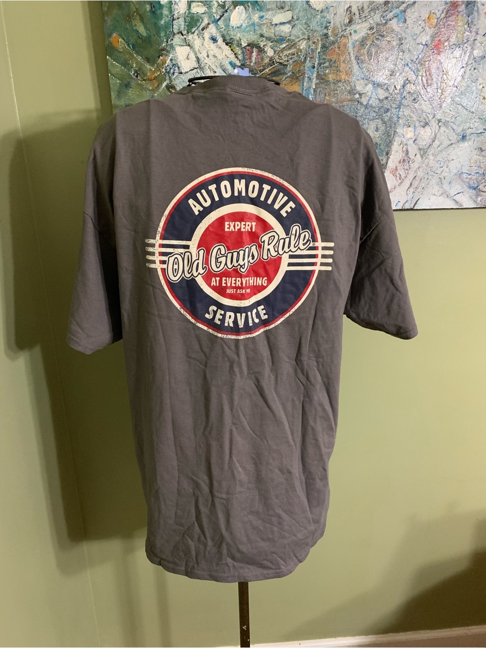 Old Guys Rule T-shirt in size XL.